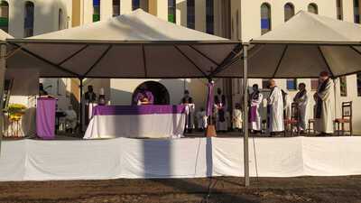 Missa de 7Âº dia de falecimento do Padre Aleixo foi presidida pelo Bispo Dom Amilton